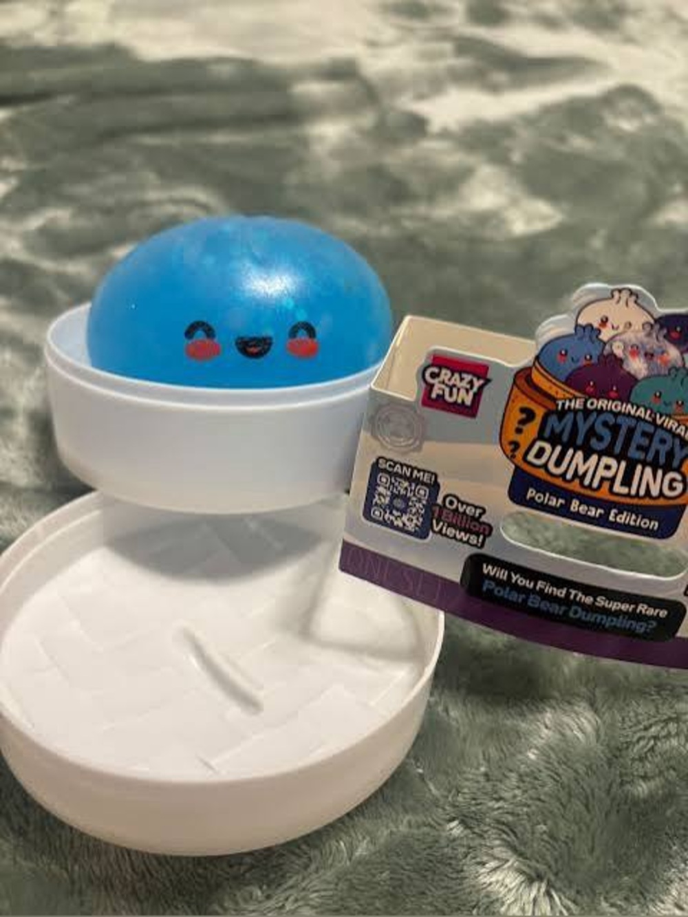 SUPER RARE Polar Bear Mystery Squishy Dumpling CONFIRMED CHASE SEALED 💙🐻‍❄️